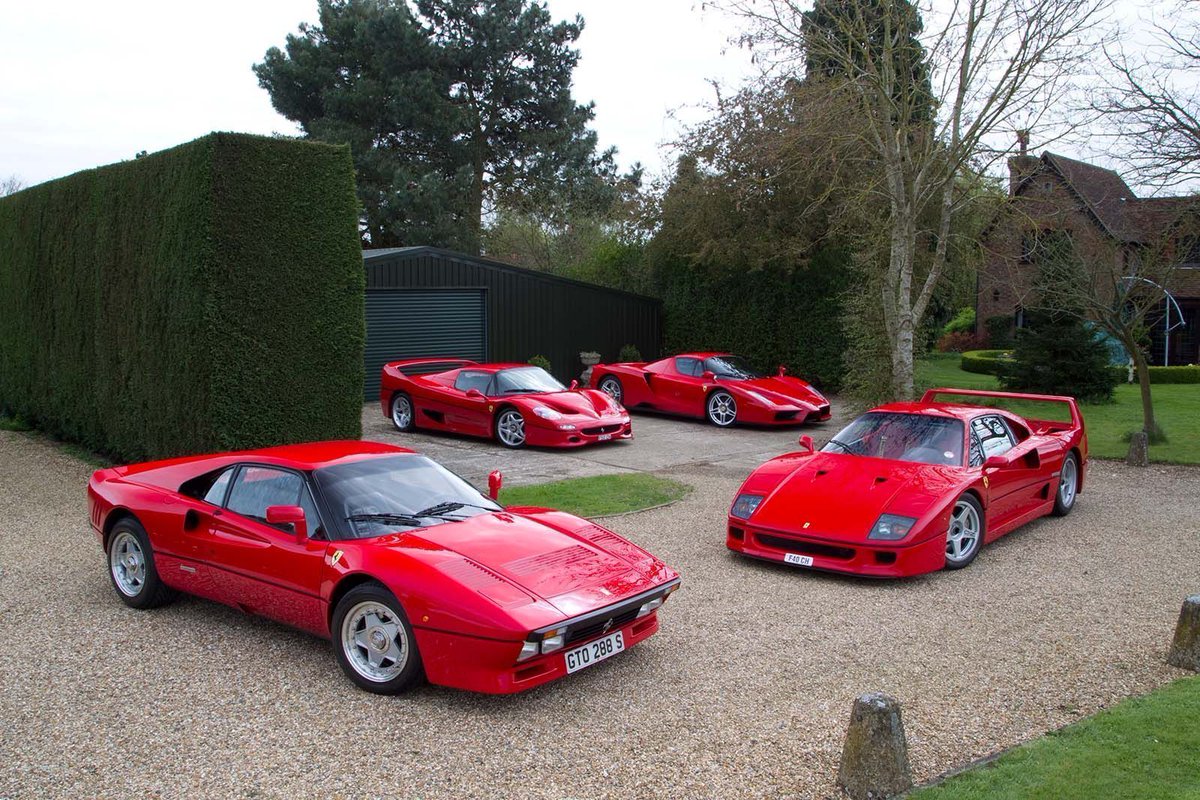 Four Ferraris, one choice - which is it to be?