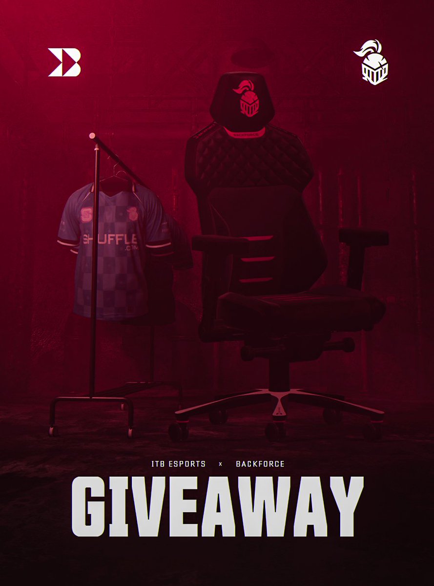 Do you want an ITB special limited edition chair for free?

Take part in the giveaway with <a href="/Backforce_gg/">Backforce</a>!

1. Follow ITB and <a href="/Backforce_gg/">Backforce</a>
2. Like
3. RT
4. Tag two people

Check out our other profiles for an increased chance of winning!

The giveaway will end on 9/12/2024