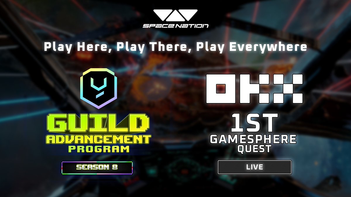 Space Nation 🛸 (@spacenationol) on Twitter photo Question to all MMORPG lovers: Are you a guild teamster or a solo space cowboy?
Space Nation has partnered with #web3 powerhouses
<a href="/wallet/">OKX Wallet</a> OKX Gamesphere & <a href="/YieldGuild/">Yield Guild Games</a> #YGGGAPS8 to deliver a gaming experience teeming in:
🚀 immersive gameplay
🏆 USDC & YGG rewards
Love Question to all MMORPG lovers: Are you a guild teamster or a solo space cowboy?
Space Nation has partnered with #web3 powerhouses
<a href="/wallet/">OKX Wallet</a> OKX Gamesphere & <a href="/YieldGuild/">Yield Guild Games</a> #YGGGAPS8 to deliver a gaming experience teeming in:
🚀 immersive gameplay
🏆 USDC & YGG rewards
Love