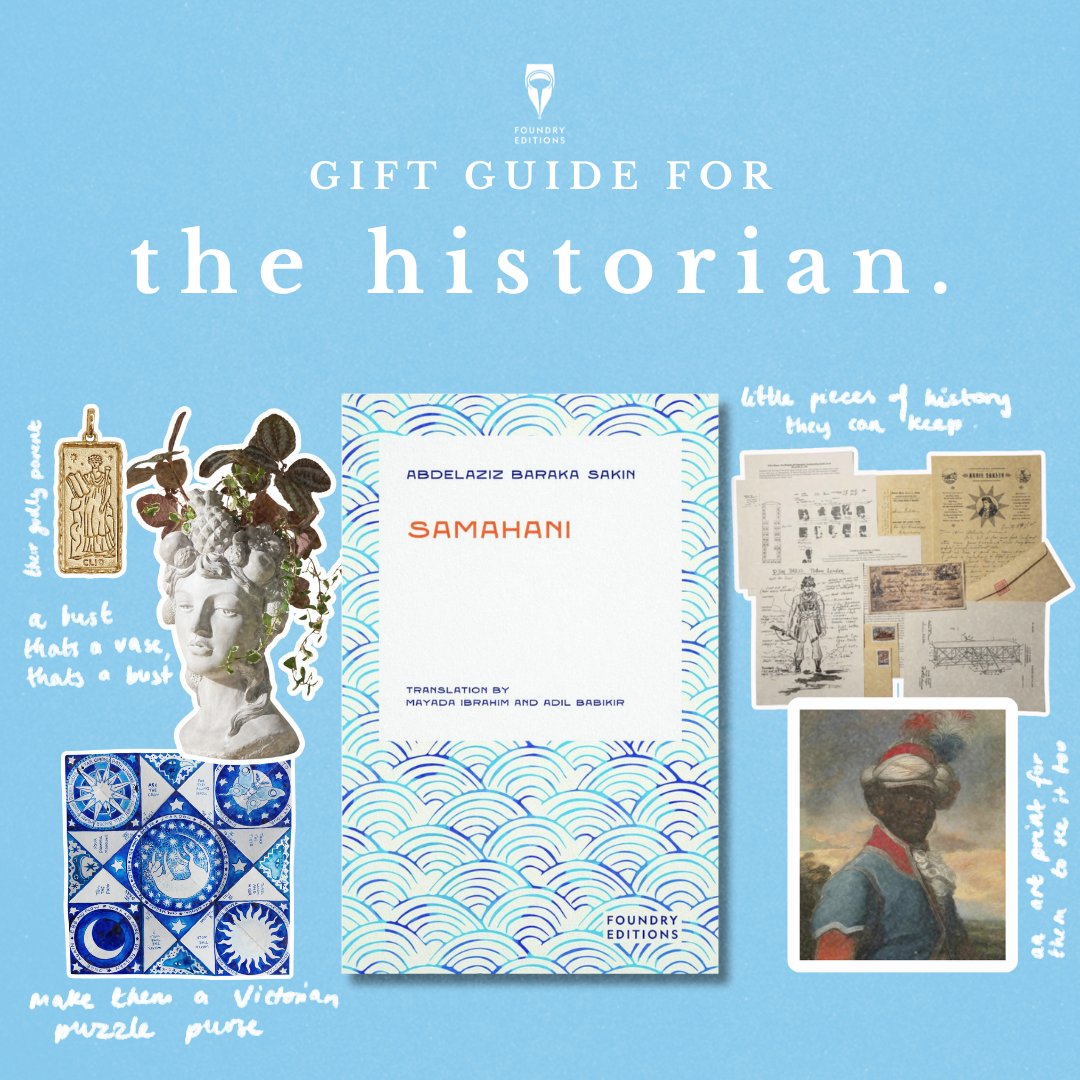 Foundry Editions (@foundryeditions) on Twitter photo For the history lover who treasures the stories of our past, Samahani is a must-read. With its epic storytelling and sharp commentary on race, class, and sexuality, it’s a book that lingers long after the final page.
foundryeditions.co.uk/store/p/samaha… For the history lover who treasures the stories of our past, Samahani is a must-read. With its epic storytelling and sharp commentary on race, class, and sexuality, it’s a book that lingers long after the final page.
foundryeditions.co.uk/store/p/samaha…