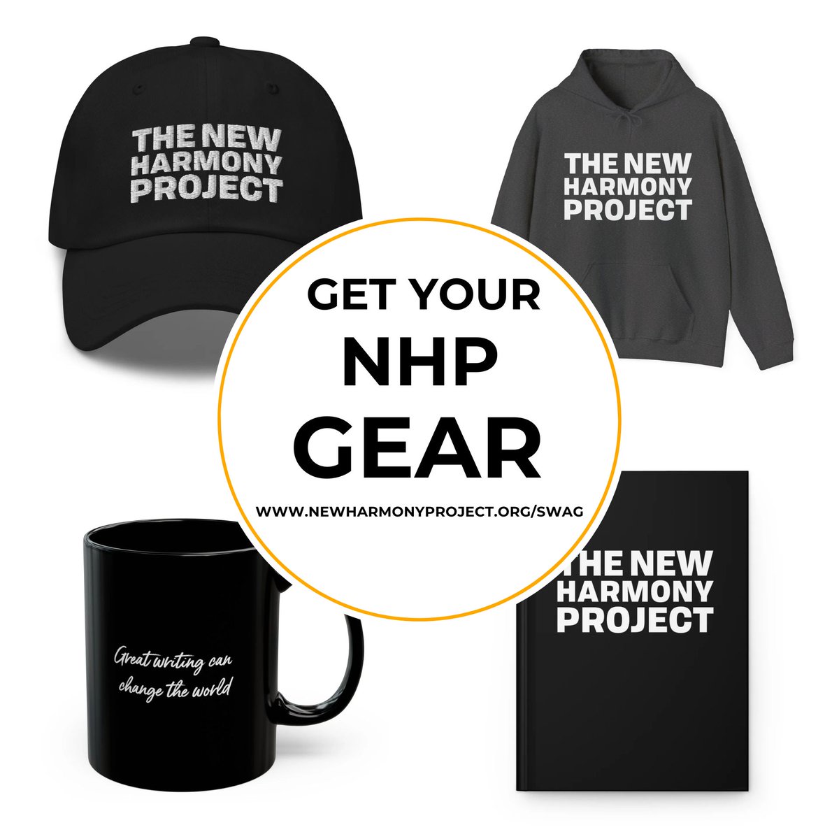 It's always coveted - and now, you can purchase your own NHP gear! Buy it for yourself or for loved ones on this cyber Monday - and beyond! A cozy hoodie, a mug of coffee and a notebook - there's no better way to spend the winter! ow.ly/E6IR50UgfxU