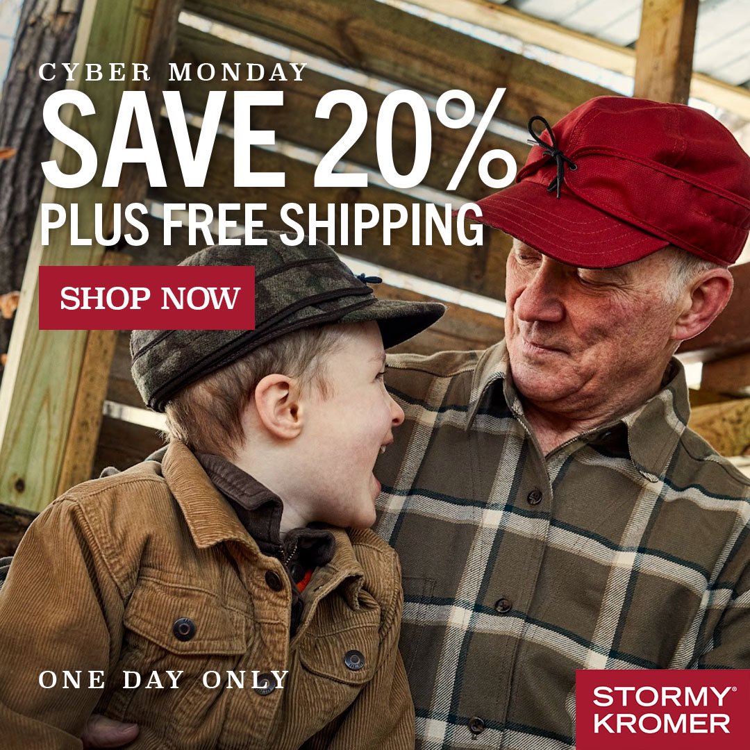 Use code SHOPSK24 at checkout. Last day! stormykromer.com