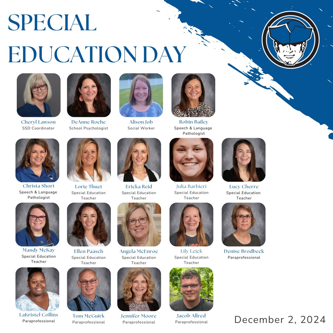 Happy Special Education Day! We appreciate and thank all our exceptional SSD staff for their unwavering dedication and tireless efforts in supporting and enriching the lives of our students. Thank you for making a difference every day. #BMSPatriotProud #MSDR9