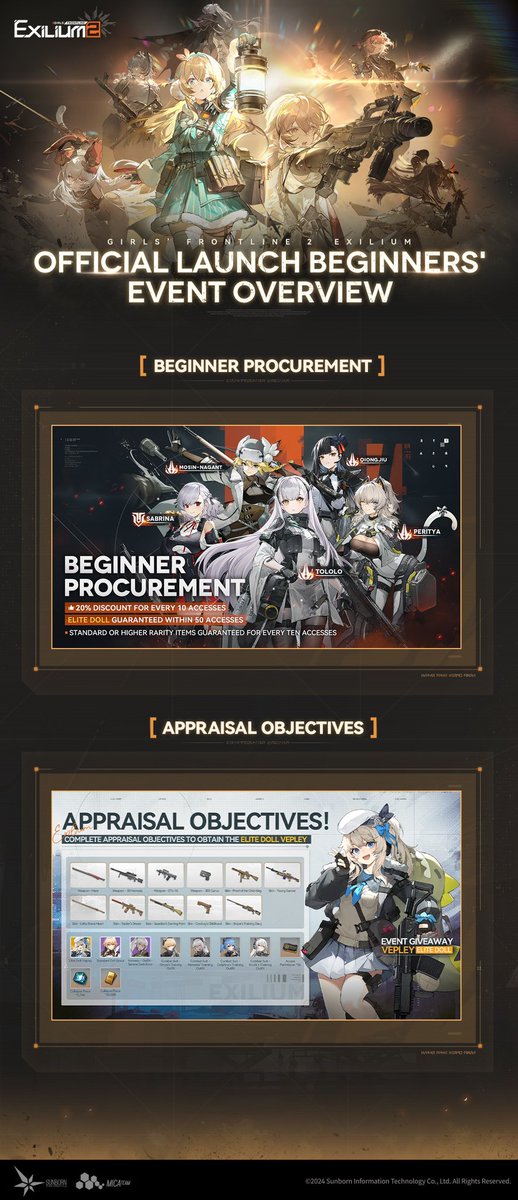 GIRLS' FRONTLINE 2: EXILIUM-EN Official tweet media