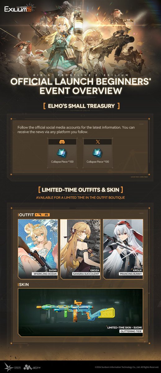 GIRLS' FRONTLINE 2: EXILIUM-EN Official tweet media