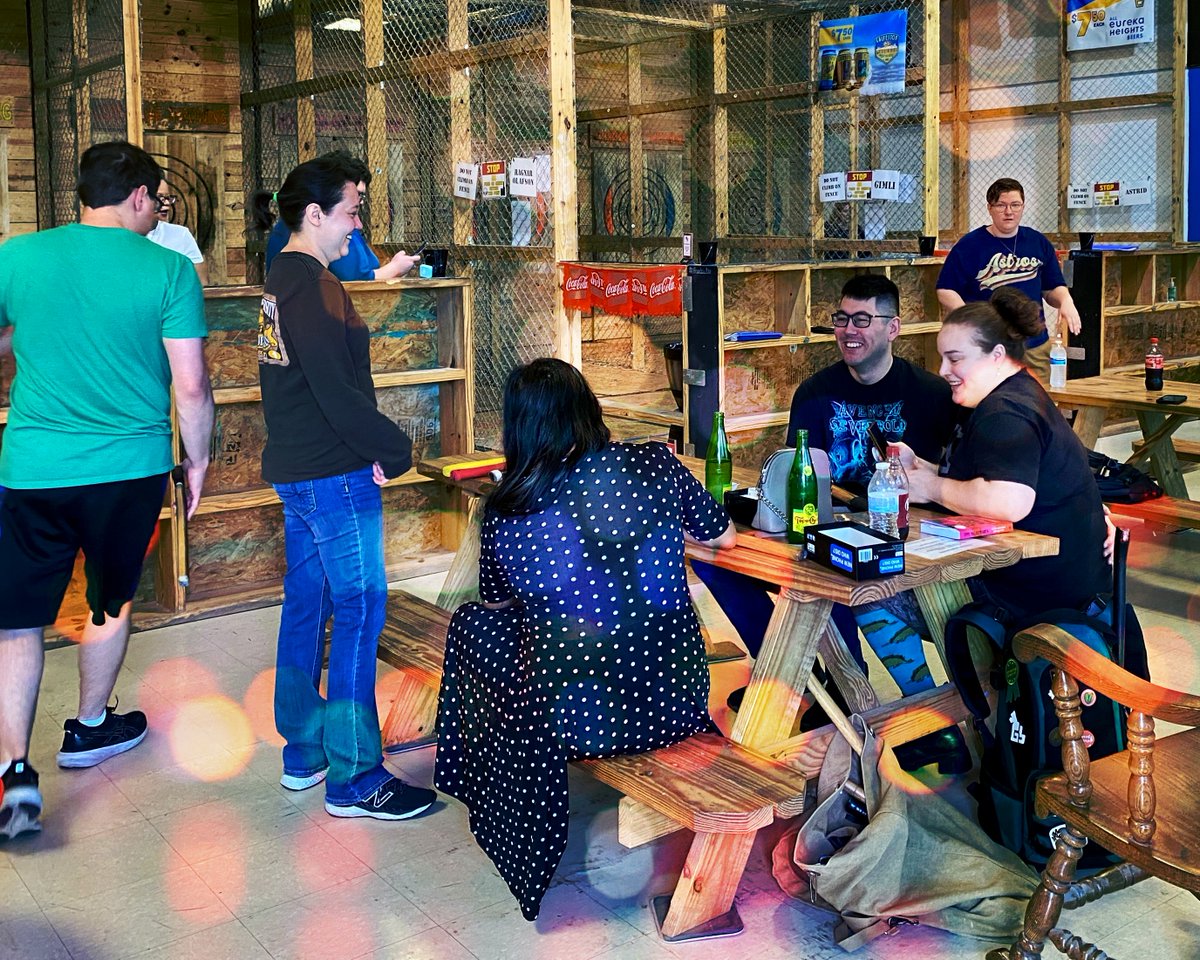 HThrowing's tweet photo. Bring a friend and your favorite board games for a night of fun! No cost to join, just come and play. 

Outside food is welcome, and drinks can be purchased at our bar.  

#boardGames #tableTopGames  #partyGames #familyGames #ThingsToDoInHouston https://t.co/gBvRUQIarq