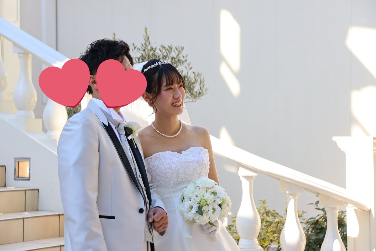 ばりさちゃんの結婚式に、たそとお呼ばれしてきた⛪️🕊️
至る所にばりさちゃんカラーが散りばめられていて、とっても彼女らしい素敵な式でした！

幸せのお裾分けありがとう🩷
大事な日に立ち会えて幸せです。ばりさちゃん本当に綺麗だった〜！！！

同席の女子ライダーさんもありがとうございました😊