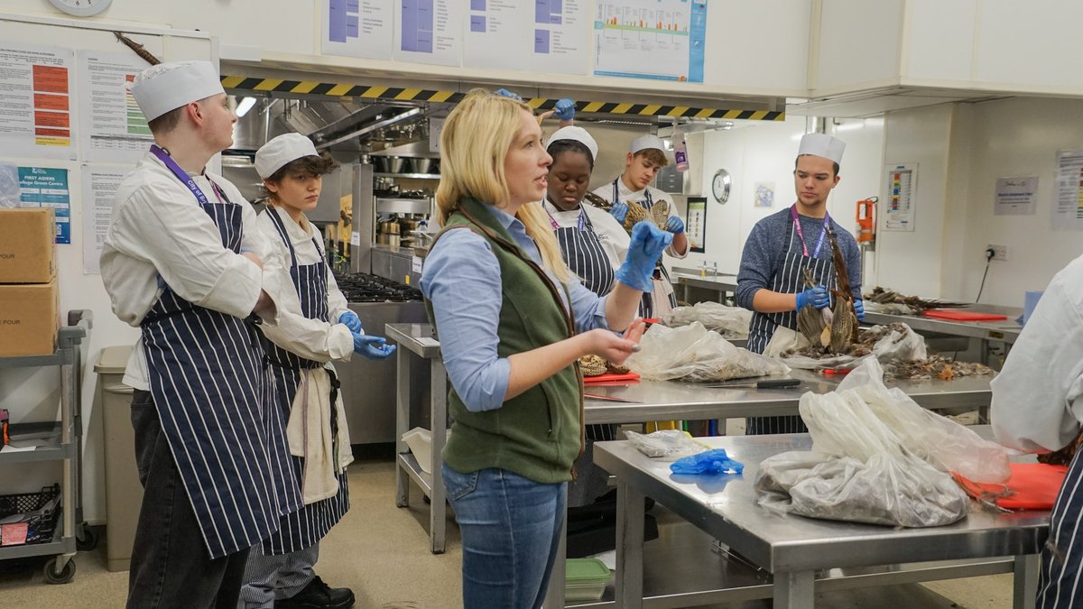 Our catering students were treated to a masterclass from <a href="/BASCnews/">BASC</a> last week!🐓🦆🦃

Students were able to gain technical knowledge of handling game birds from industry-professionals, broadening their catering skillset! ✨

#MyBristolCollege #WhereNext #Catering