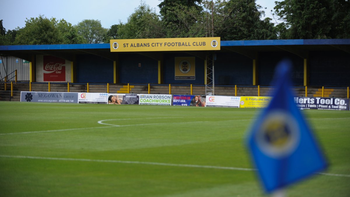 St Albans City FC tweet media
