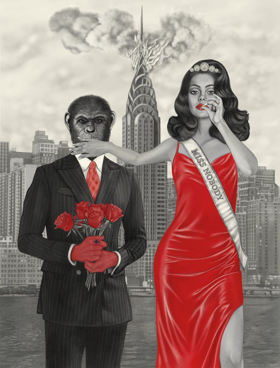 Boring Ape. #28/38
by <a href="/KaterineArt/">Katerine Escobar</a> 

Collected March 2023