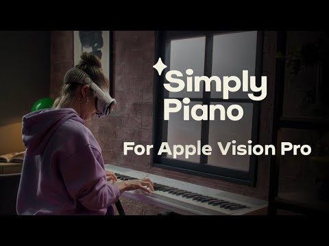 #Simply #Piano launches on #Apple #Vision #Pro, redefining the #future of #creative #hobbies tinyurl.com/43mm55hh <a href="/hellosimply/">Simply</a>