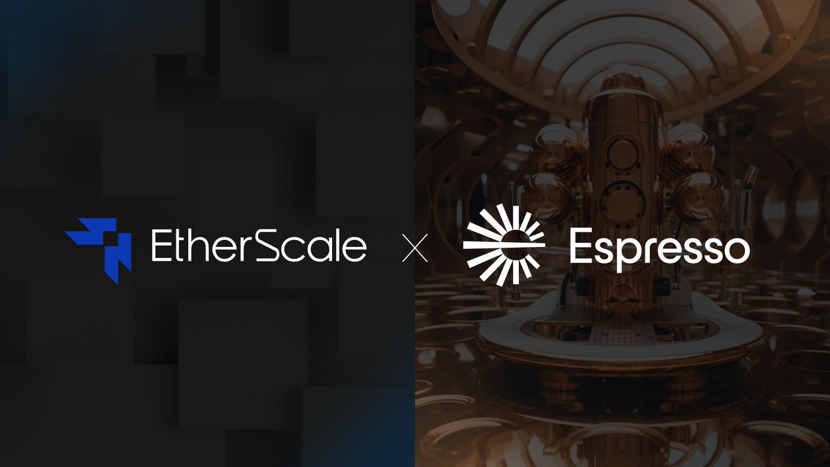 Digital_Diary1's tweet image. 🌟 A Bold New Era Begins! @Etherscaleapps is beyond thrilled to announce a groundbreaking partnership with the visionaries at @EspressoSys!

🍸 The #EspressoNetwork provides real-time updates on chain states, enabling seamless cross-chain communication.

🍸 These confirmations…