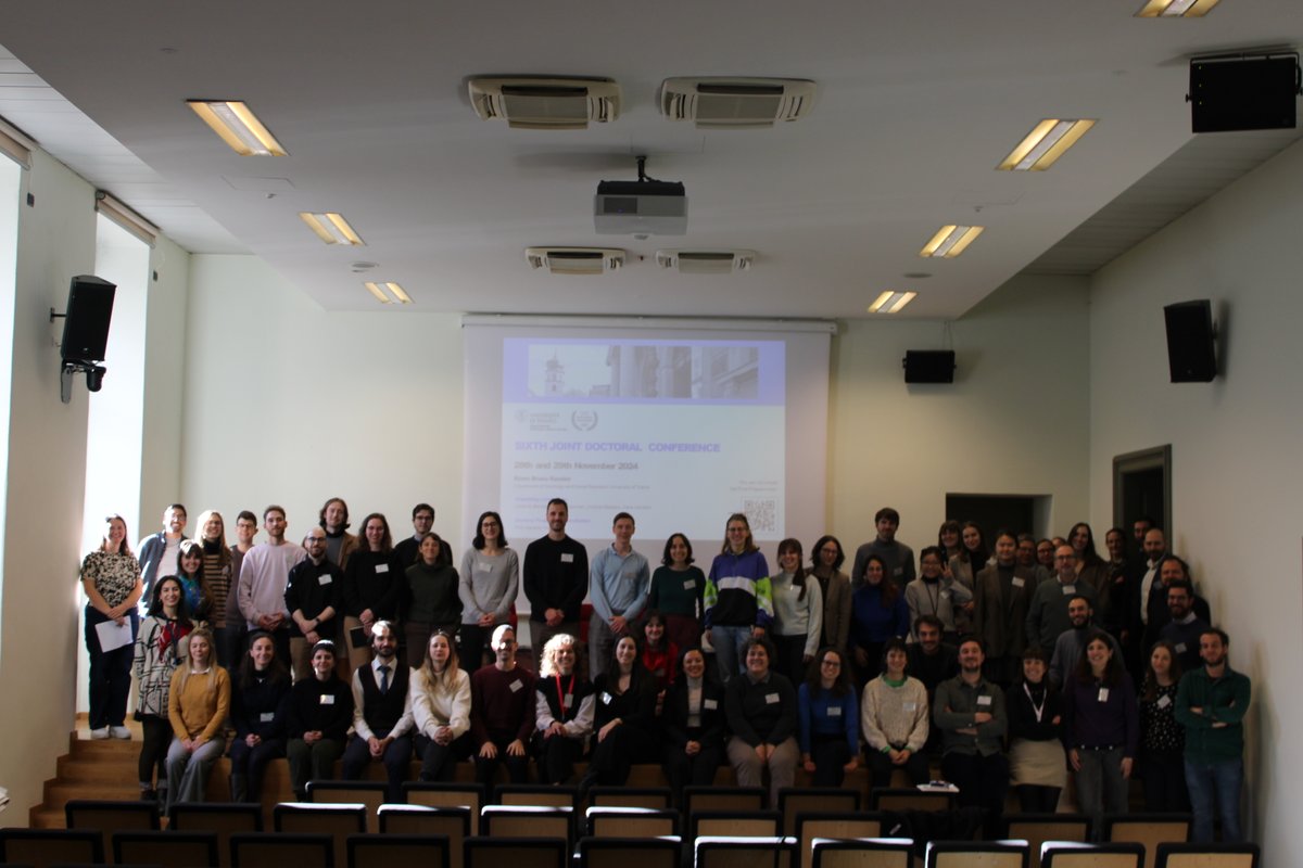 The 6th Joint Doctoral Conference has come to an end! 🎉 It was amazing to meet PhD students from all over Europe 🌍 and see this event finally come to life after months of organizing. Big thanks to my fantastic colleagues [<a href="/MazzeroCri/">Cristina Mazzero</a> , <a href="/michelin_irene/">Irene Michelin</a>  <a href="/LoreBernabei/">Lorenzo Bernabei</a> ]! 🧡
