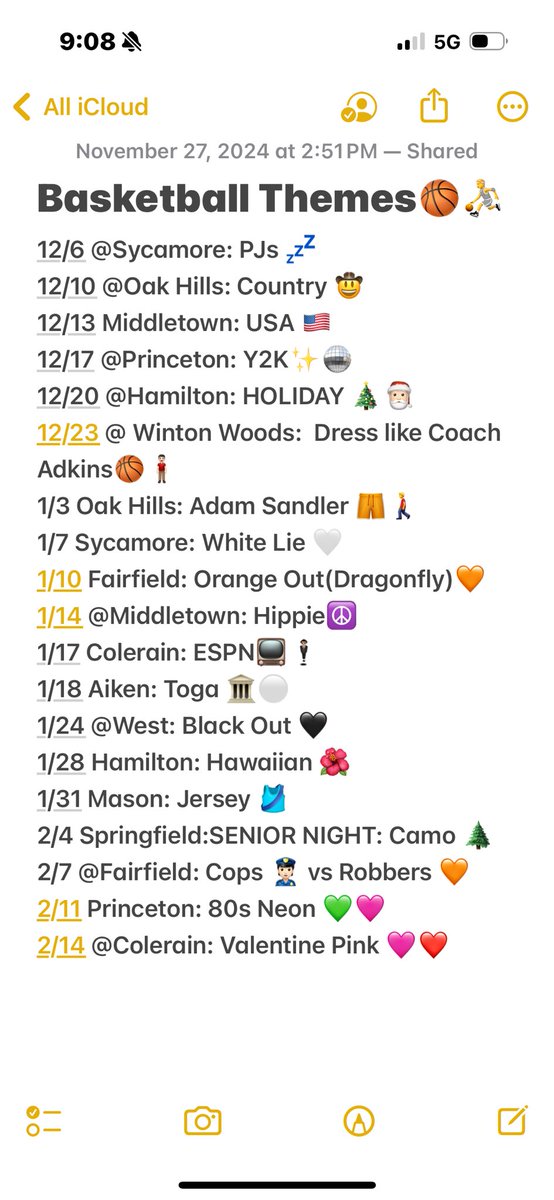 2024-25 Basketball Themes🏀🏀
 Be there and Be Loud⛹️