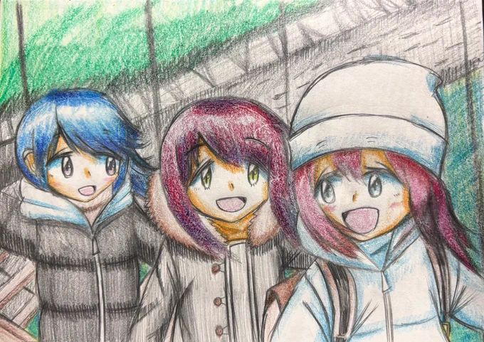 #お前のふざけた絵と真面目な絵を比較してみろ 