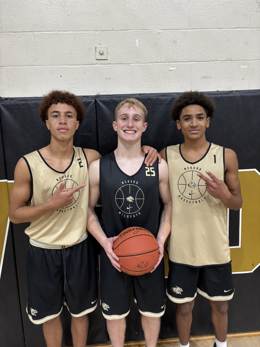 Kaiden, Brock, and Jaiden best teammates of the week!
