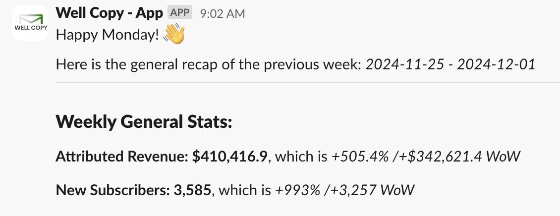 bvm_mike's tweet image. How to get BFCM results that look like this?

✔️ Don&apos;t dilute your offer by starting super early in November
✔️ Build tons of excitement with hype emails/gift guides
✔️ Get your deliverability in a great spot, and then hit the whole list when it counts
✔️ Healthy mix of graphic…