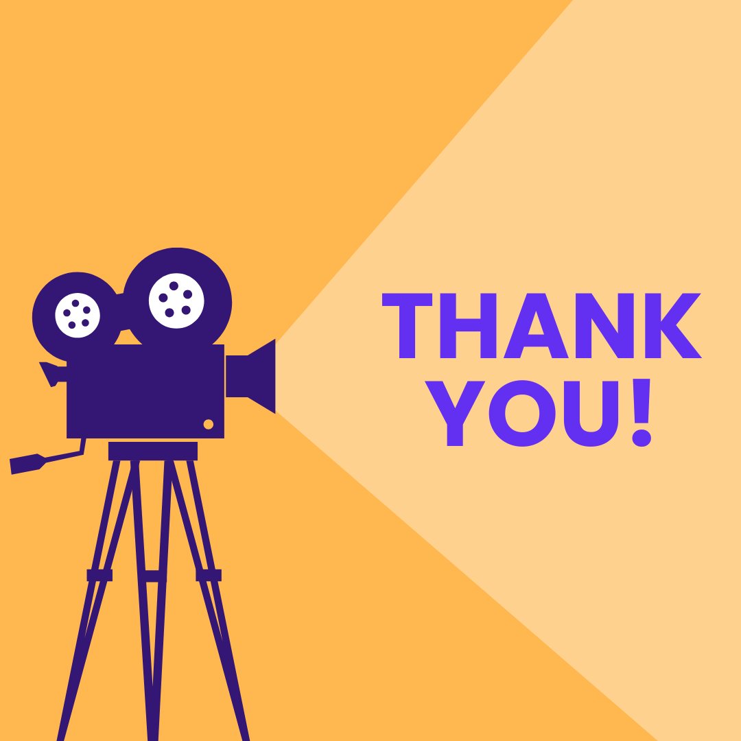 🎥And that’s a wrap on our Media In Motion Spotlight! A huge thank you to all the participants and supporters! Over the past month, we’ve had the privilege of showcasing incredible film projects through our website, social media, and advertising.