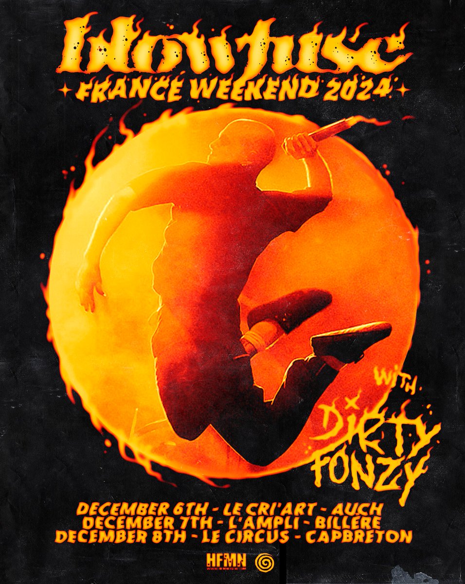 Attention France! 🇫🇷 This next weekend we are doing our very last shows of the year with our budies @dirty_fonzy ! Hope to see you all punkers!