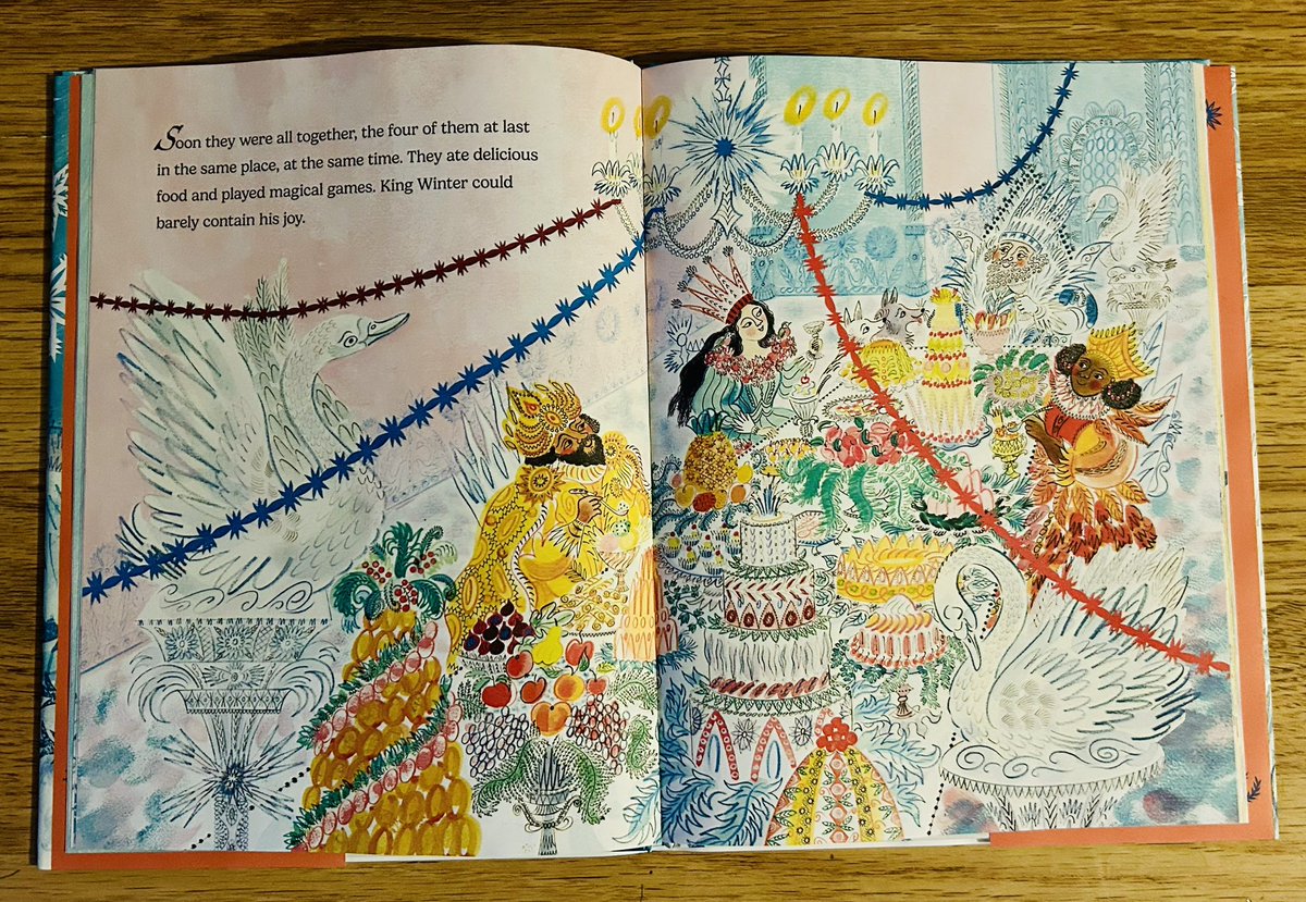 BookSuperhero2's tweet photo. #BookAdvent Day 2
'Winter King's Birthday' by @jonathanfreedland, illustrated by #EmilySutton. A great title for exploring the seasons & why we can't always be in the same place with the ones that we love. @PushkinChildren
โ๏ธ ๐ท โ๏ธ ๐ https://t.co/5JScF99dWp