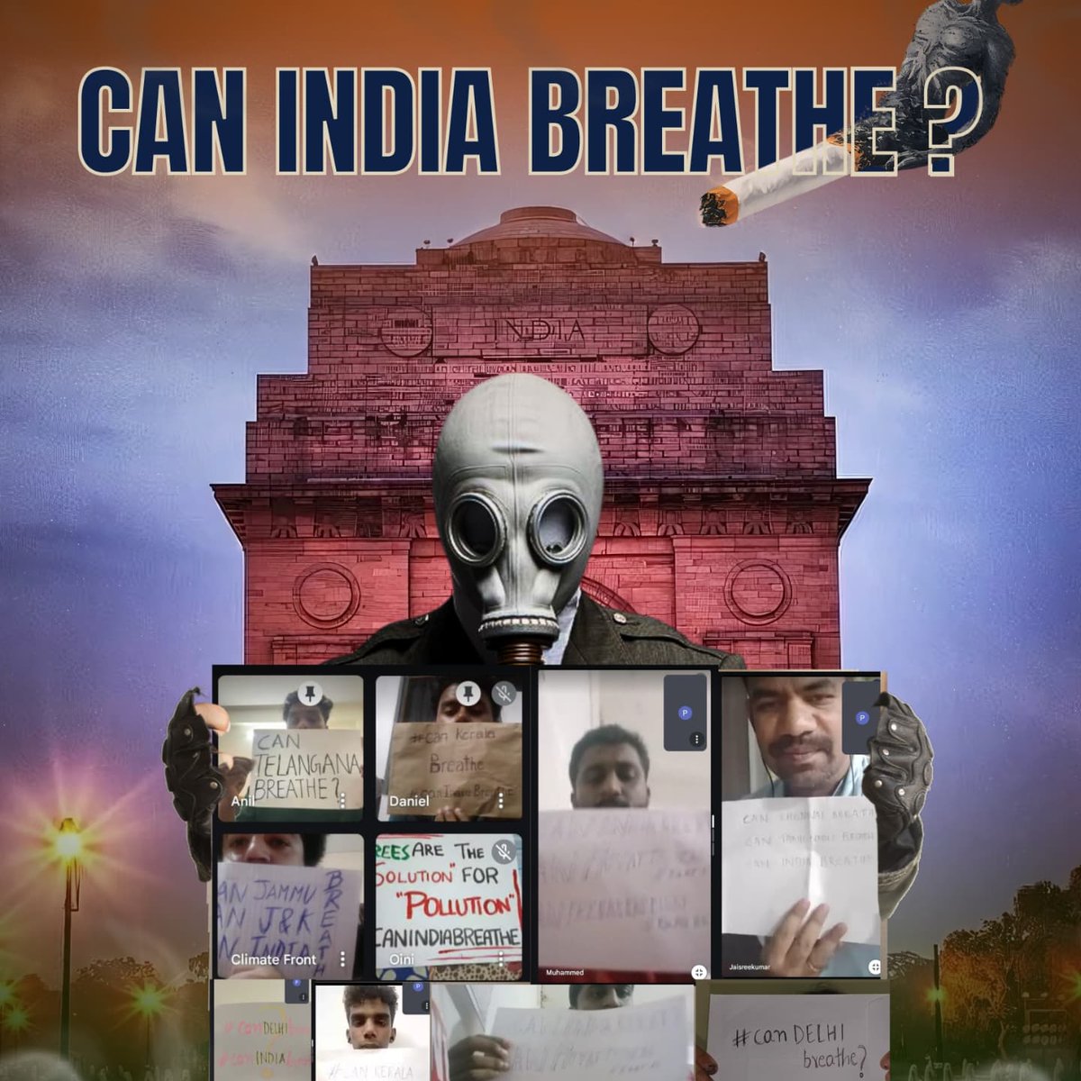 ClimateFrontIND's tweet photo. Clean air is possible if we act together. Let’s build a healthier India for everyone! #CanIndiaBreathe 

@byadavbjp @PMOindia @moefcc @FMEnvng @moesgoi @CPCB_OFFICIAL 
@UNEP https://t.co/xxbaJFhWWr