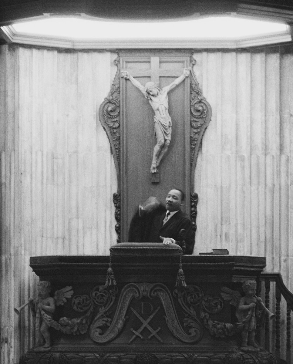 This Friday marks 60 years since Martin Luther King Jr. spoke at St Paul’s Cathedral.

Join us this weekend for talks, services &amp; the live premiere of a specially commissioned anthem at Evensong on 8th Dec.

See the full schedule: stpauls.co.uk/martin-luther-…