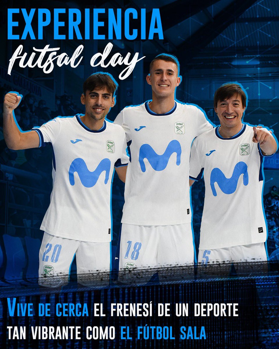 📣💥¡Vive la experiencia #FutsalDay en la temporada más emocionante 24/25! 

🫢 Asiento Exclusivo 
🏆 Visita el #MuseoInterista 
👕 Camiseta oficial del equipo 
📸 Fotografía de recuerdo…

¡Te dejamos toda la info!👇🏻

ℹ️ intermovistar.com/experiencia-fu…

#MovistarInterFS #InteristaSoy