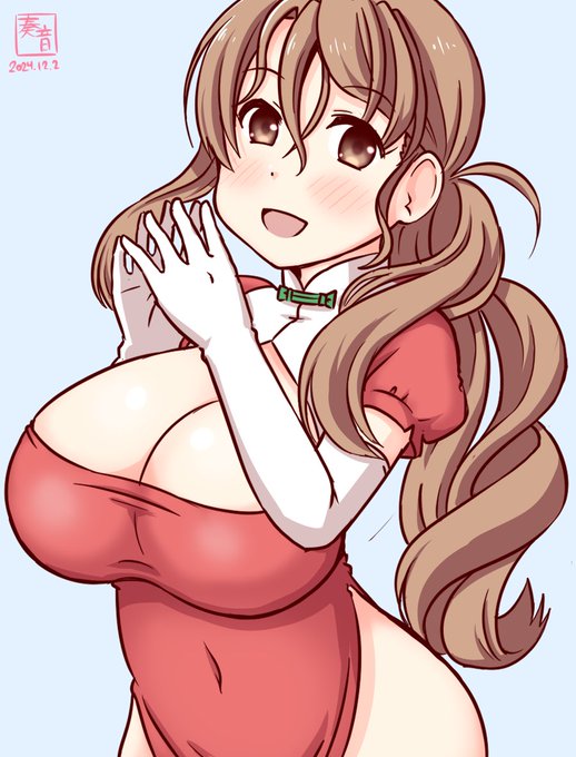 「夜の戦いですね…やってみましょう♥」

#艦これ版真剣お絵描き60分一本勝負_20241202
#リットリオ 

※眠くて遅刻+25分 