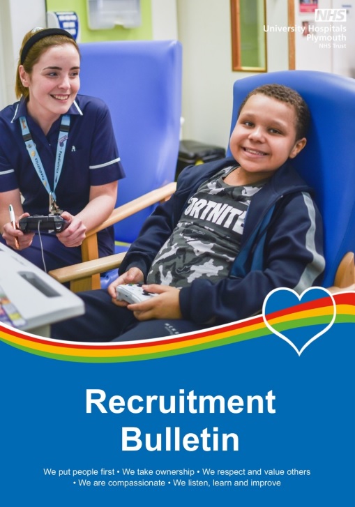 Interested to know more about what we are up to here in General Recruitment? 

Click on our bulletin below to find out more...

🔗 plymouthhospitals.pagetiger.com/leacxv