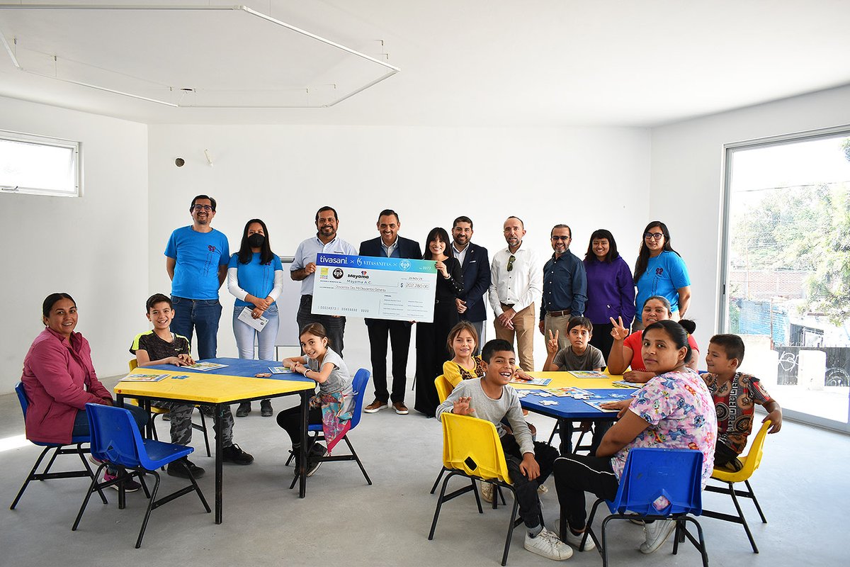 MayamaAC's tweet photo. 👏📷¡Recibimos un donativo muy saludable de $202,280 pesos!

Estuvimos con representantes de las empresas @vitasanitasmx y @tivasaniSAdeCV quiénes, a través de su reto interno “vive sanamente” reunieron este importante donativo.

¡Muchas gracias por tanto cariño! https://t.co/vA6ig7It1o