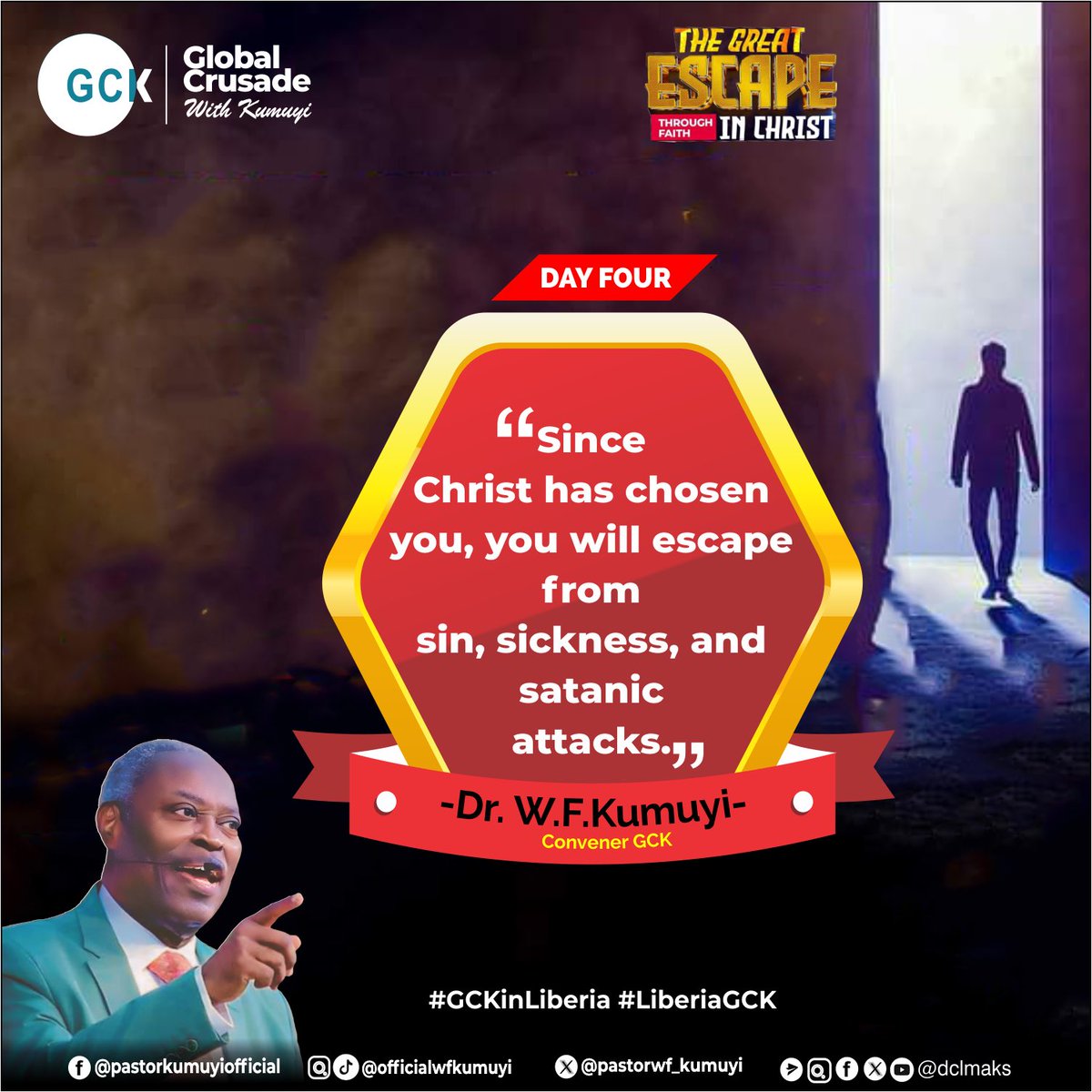 dclmaks's tweet photo. We're halfway through the Global Crusade with Kumuyi, and it's been an incredible experience so far!
Join us for Day 5 from 5pm as we continue to explore the depths of faith, hope, and love.
#GCKinLiberia
#GCKwithKumuyi
#KumuyiInLiberia
#Monrovia
#Liberia
#dclmaks https://t.co/hE5mRyvGBc