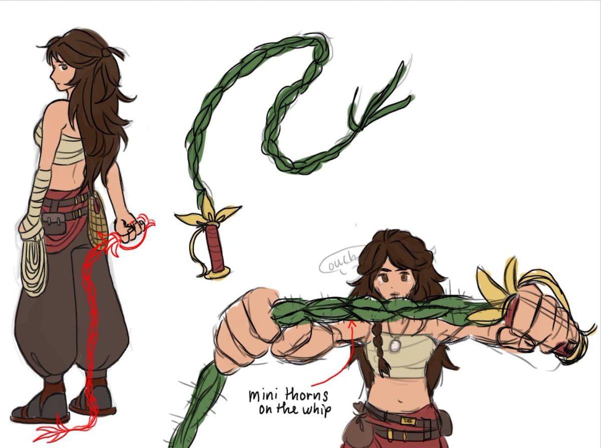 project_pot's tweet image. Another POV shot of our MC with her signature weapon!
Made by : @ch3rrypix 
#gamedev #videogames #characterdesign #ocart