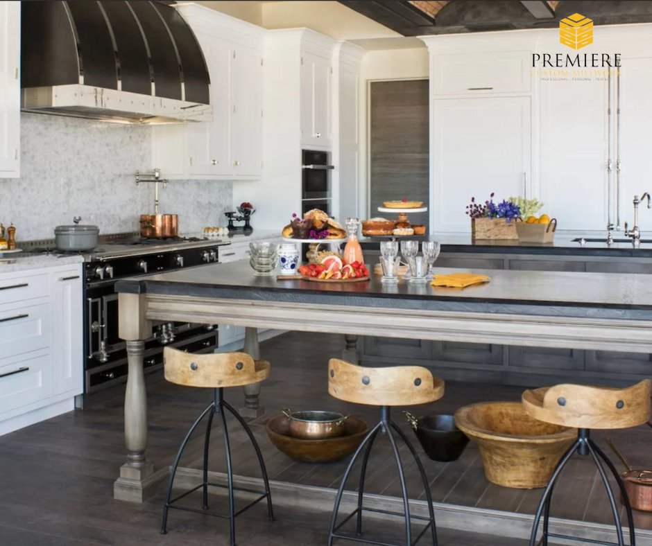 Preparing for the holidays? Custom cabinetry not only enhances your kitchen’s style but also provides practical storage solutions to keep everything organized for holiday hosting!

#PremiereCustomMillwork #CustomClosets #CustomFireplace #CustomCabinetry #CustomKitchens