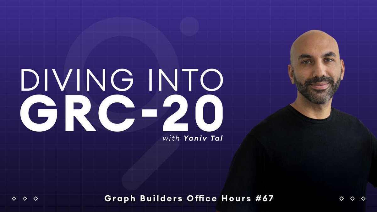 GraphDevs's tweet image. Mark your calendars! 👀

@yanivgraph, Founder of @graphprotocol (!), will share his thoughts on the new data GRC-20 data standard on The Graph Builders Office Hours!  

Read the blog post linked below, then come with questions!  🤔💫

🗓️Thursday 5pm UTC 
🔗 Links below⤵️
