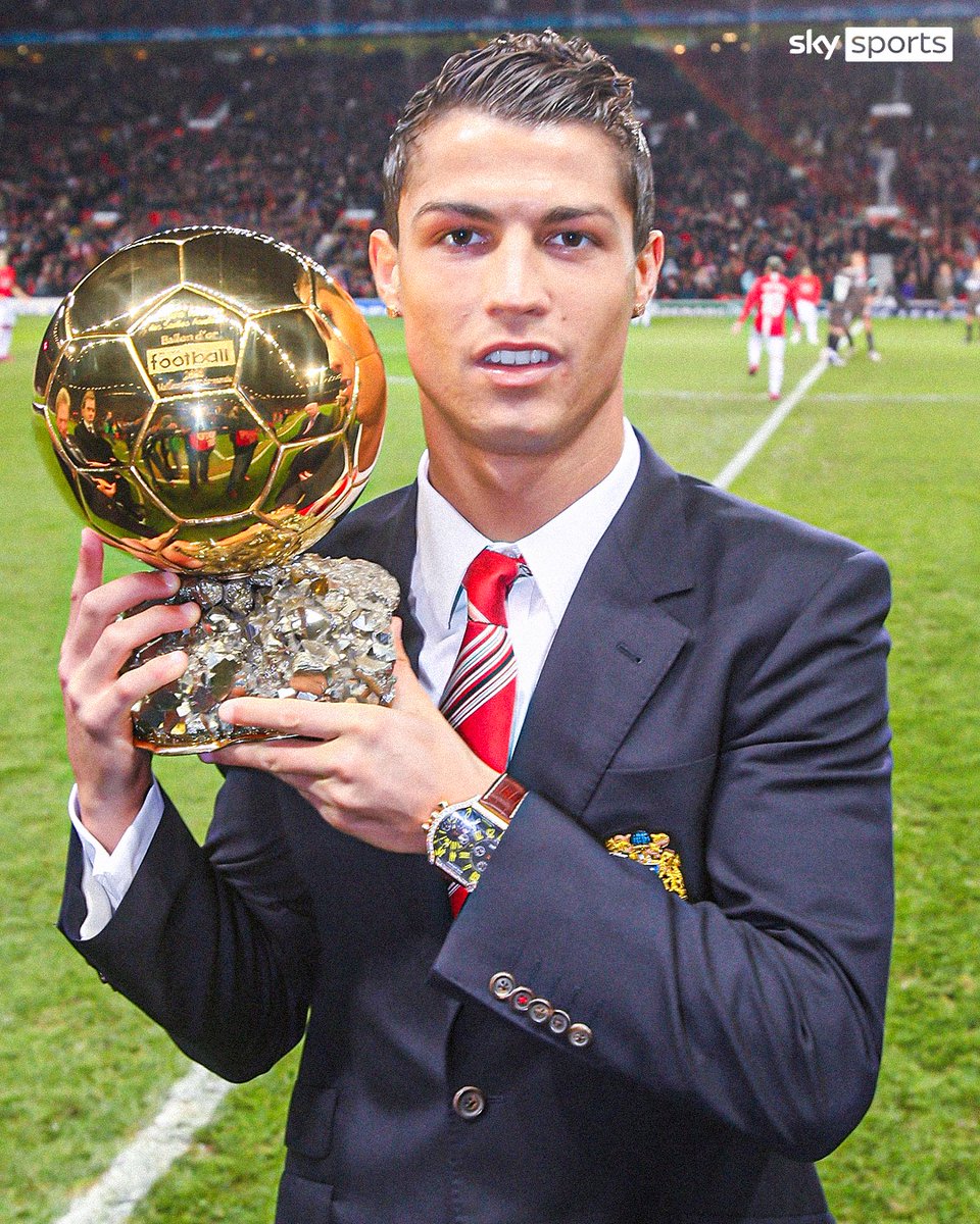 ON THIS DAY: 16 years ago, Man Utd's Cristiano Ronaldo won his very first Ballon d’Or 🏆