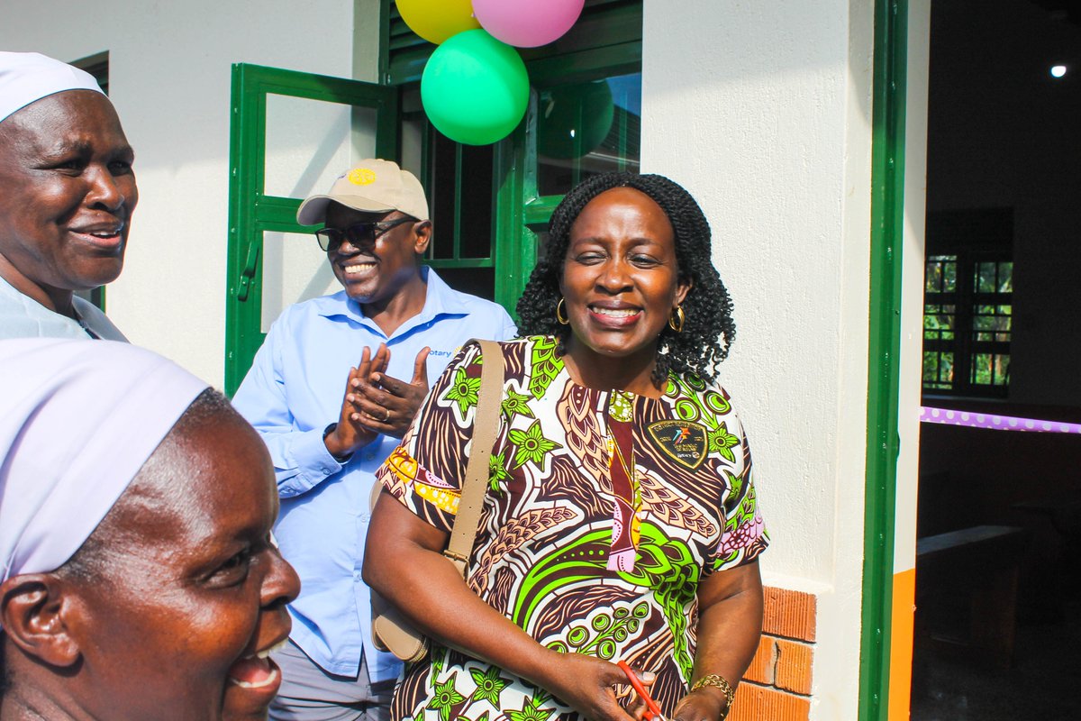dgrotaryd9213's tweet photo. Was honored to commission a remodeled classroom block at Butiti Girls School in Kyenjojo district. The block is part of  the transformative Butiti Adopt a Community Project -  which is demonstrating the power of Rotary partnerships and...#Thread https://t.co/aSfn6FtOwI