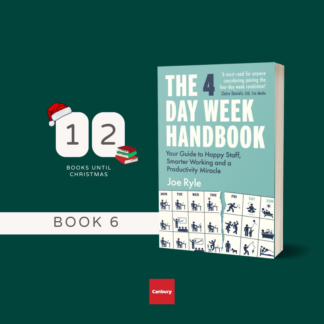 Canbury Press (@canburypress) on Twitter photo 🎄12 Books Until Christmas. Book 6 🎁
A practical handbook that shows how companies can improve productivity and staff loyalty by introducing a four-day week. Packed with real-life case studies and resources. <a href="/4Day_Week/">4 Day Week Foundation</a>
Get your copy at canburypress.com 🎄12 Books Until Christmas. Book 6 🎁
A practical handbook that shows how companies can improve productivity and staff loyalty by introducing a four-day week. Packed with real-life case studies and resources. <a href="/4Day_Week/">4 Day Week Foundation</a>
Get your copy at canburypress.com