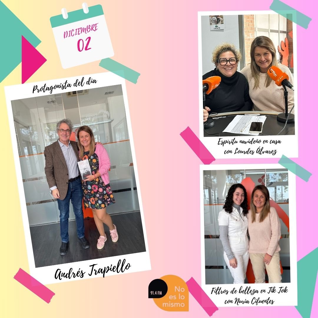 📻#Noeslomismo2dic24

👂Vuelve a escuchar el 𝓝𝓞 𝓔𝓢 𝓛𝓞 𝓜𝓘𝓢𝓜𝓞 de hoy con <a href="/Mery_Caballero/">María Caballero</a> 

🔗Enlaces a Ivoox:

PARTE 1: radioesport914.com/no-es-lo-mismo…

PARTE 2: radioesport914.com/no-es-lo-mismo…