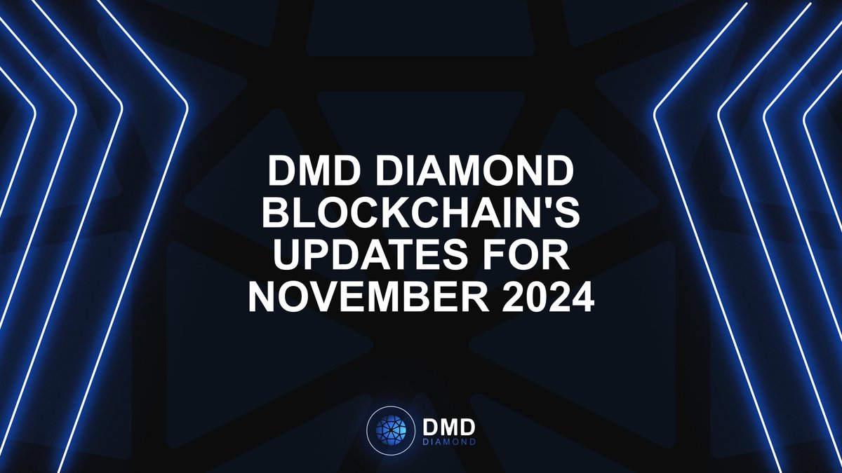dmdcoin's tweet photo. Another month of active developments has come to an end. Here are the developments that happened on the blockchain in November 2024 👇

https://t.co/5V5Np1ScXi https://t.co/8Jl9cGdkql