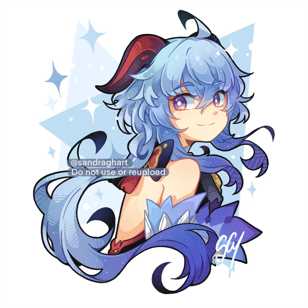 Ganyu! 🩵❄️ #甘雨生誕祭2024 #GenshinImpact