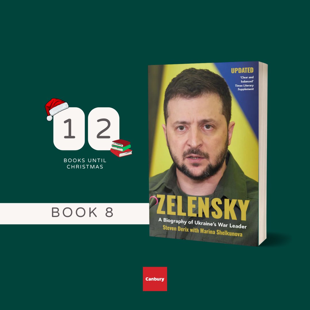 🎄12 Books Until Christmas. Book 8 🎁

Zelensky is a vivid and concise biography of a driven man. It’s ideal for anyone who wants to understand Ukraine’s charismatic president, his complex country, and its vexed relationship with Russia.

Get your copy at canburypress.com