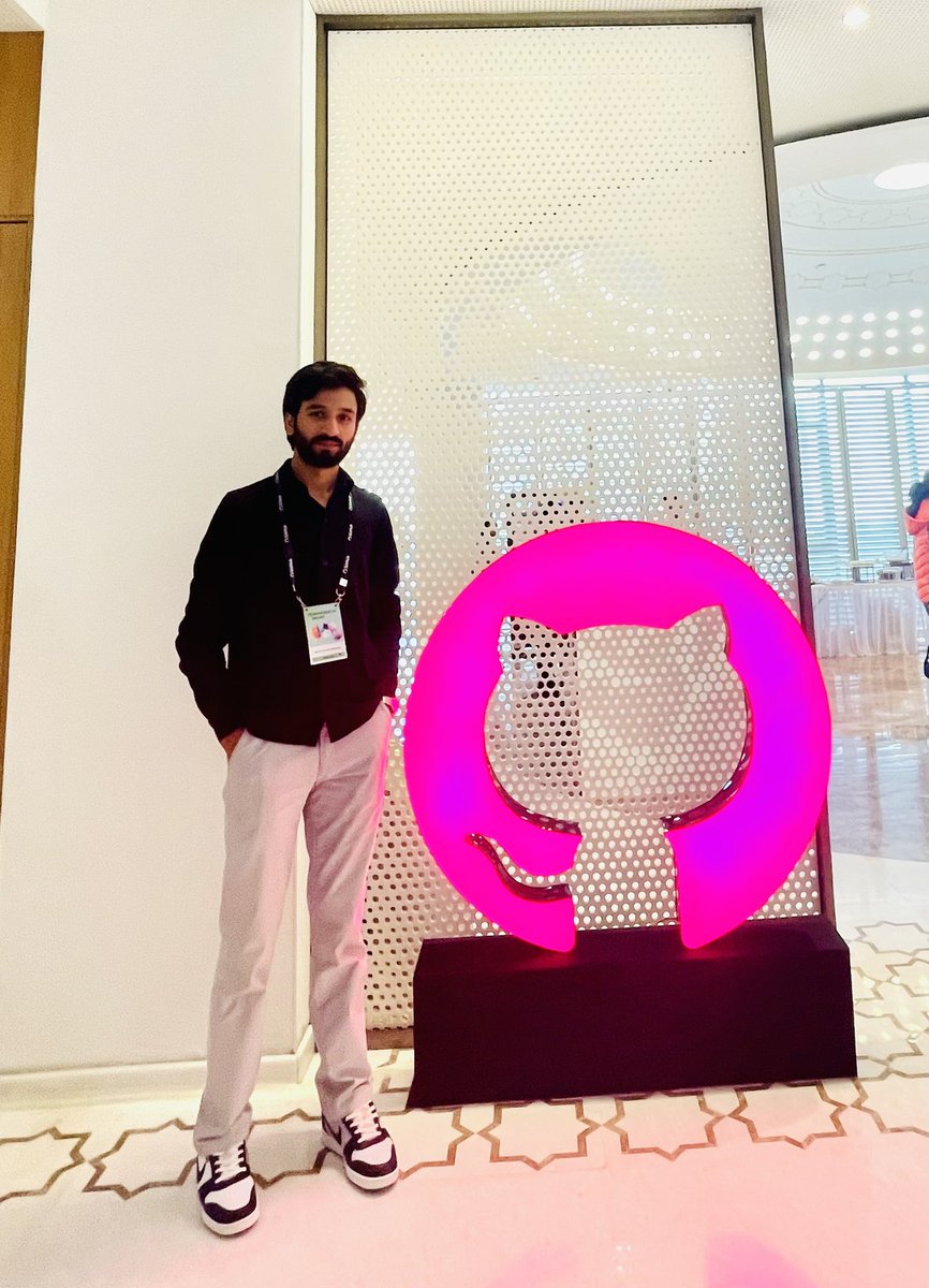 IamMalikMusaib's tweet image. Just attended the GitHub Universe Recap 2024 at Microsoft Noida.
Learned about cool tech like GitHub Co-Pilot &amp;amp; GitHub Spark.
Met amazing devs &amp;amp; enthusiasts.
Toured their Taj Mahal-inspired workspace (yes, it’s as epic as it sounds).

#GitHubUniverseRecap #MicrosoftLife #GitHub