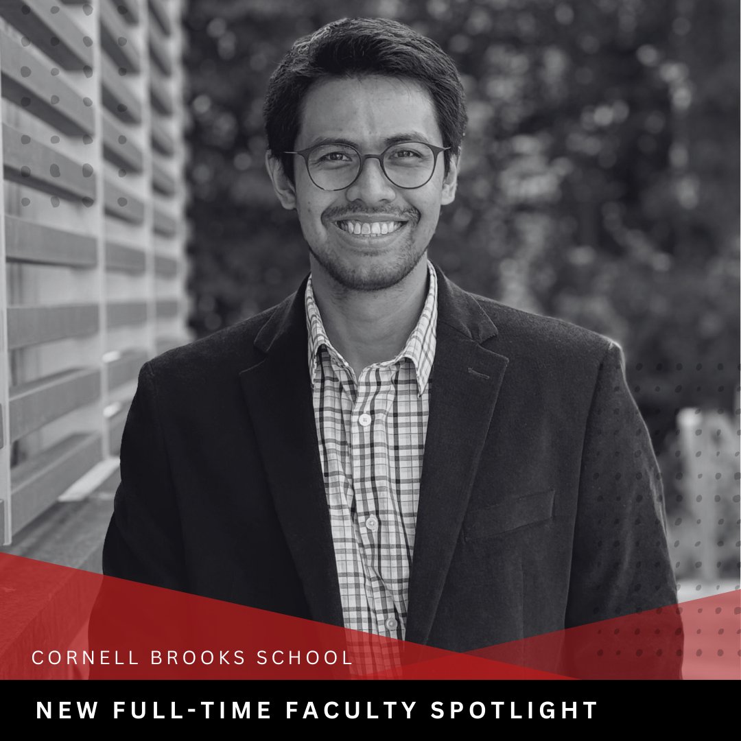 📌 New Brooks School Faculty Member 📌
Fikri Pitsuwan, Lecturer

Fikri Pitsuwan’s research focuses on applied microeconomic theory, with a particular emphasis on game theory and its applications in organizational economics, industrial organization, and political economy.