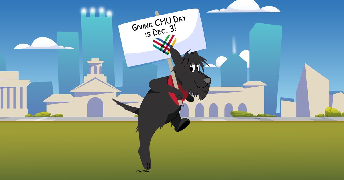 Power up CMU’s future! Your gift can light the way for the next generation of Tartans. Join us in making a difference this #GivingCMUDay: givecampus.com/711zpy