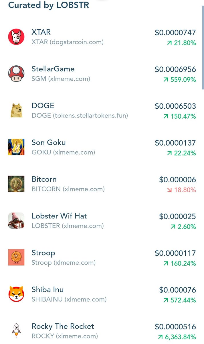 Delamiss2's tweet photo. Rocky about to climb leaderboard on @lobstr 🚀🚀 @XLMRocky https://t.co/vxM8RaYJ1u