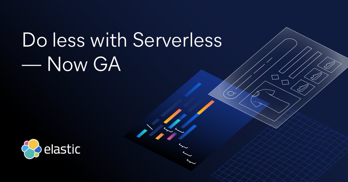 Do less with Serverless — Now GA 🎉 

The fastest way to start and scale security, observability, and search hassle-free all powered by the same Elasticsearch you love, reimagined for the cloud. Get started now → go.es.io/3CVo82X