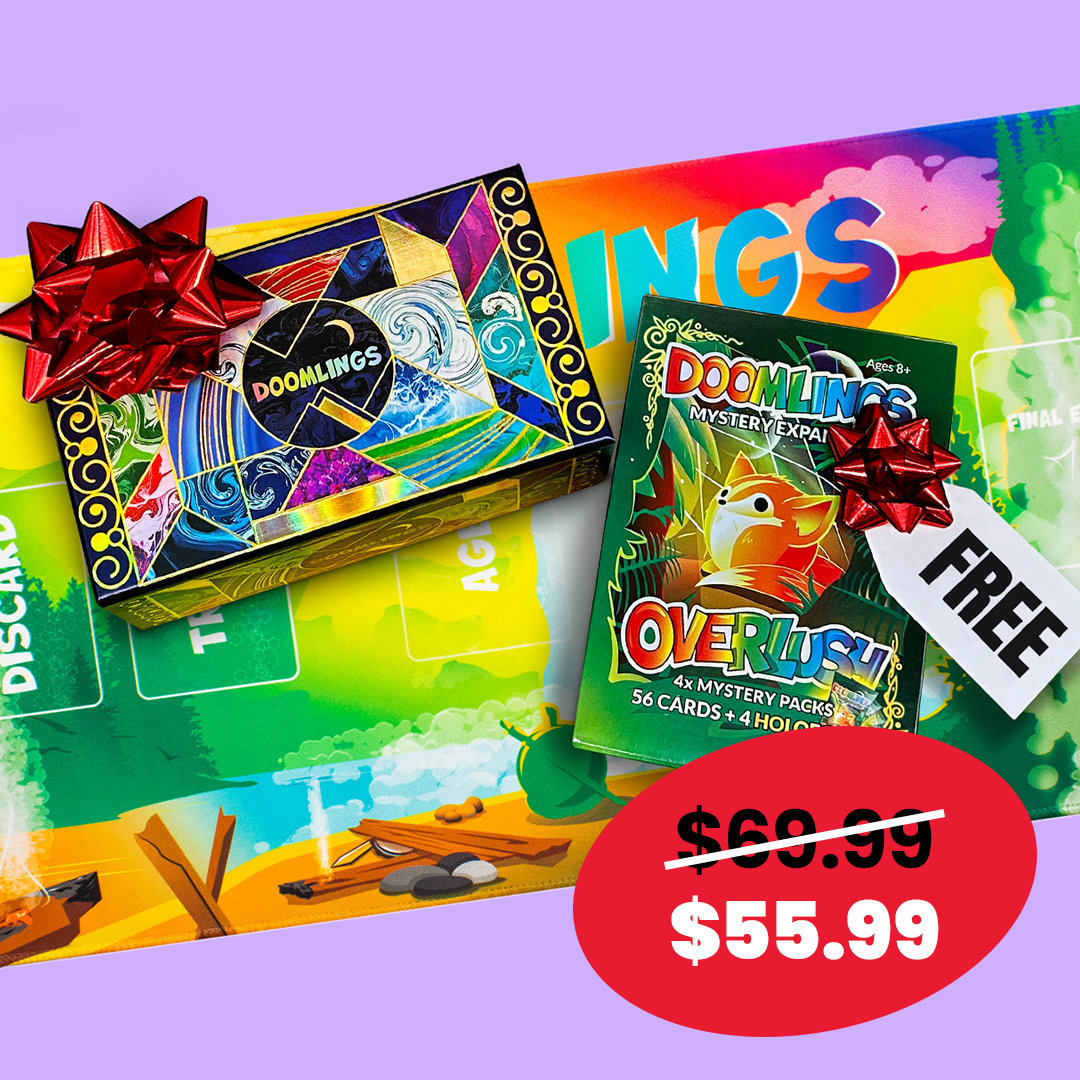 doomlings's tweet photo. ❄️🤖 CYBER MONDAY IS HERE! 🤖❄️

Beep beep boop boop.... there is little time left to enjoy our up to 20% off sale on our ENTIRE website! Sale ends TOMORROW NIGHT! 😱⁠

#doomlings #sale #cybermonday #blackfriday #techlings #gamenight #tabletopgame #cardgame https://t.co/67Zimd5rDt