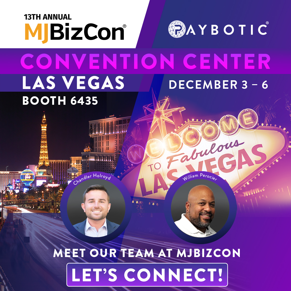 MJBizCon is almost here! Make sure to stop by Booth #6435 to speak to Chandler and Will about our partnership opportunities! 

#MJBizCon #partnerships #payments