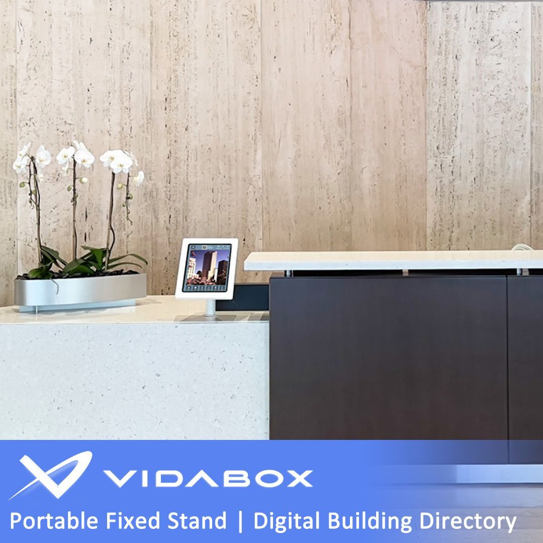 Check out another <a href="/inforcenterqr/">InforCenter</a> Directory Kiosk! 🛎️ Conveniently located at the front office, this user-friendly display helps direct visitors to support efficient #VisitorManagement

🔗 Visit our website today! 

#VidaBox #CheckInKiosk #CheckInStation #VisitorManagementSystem