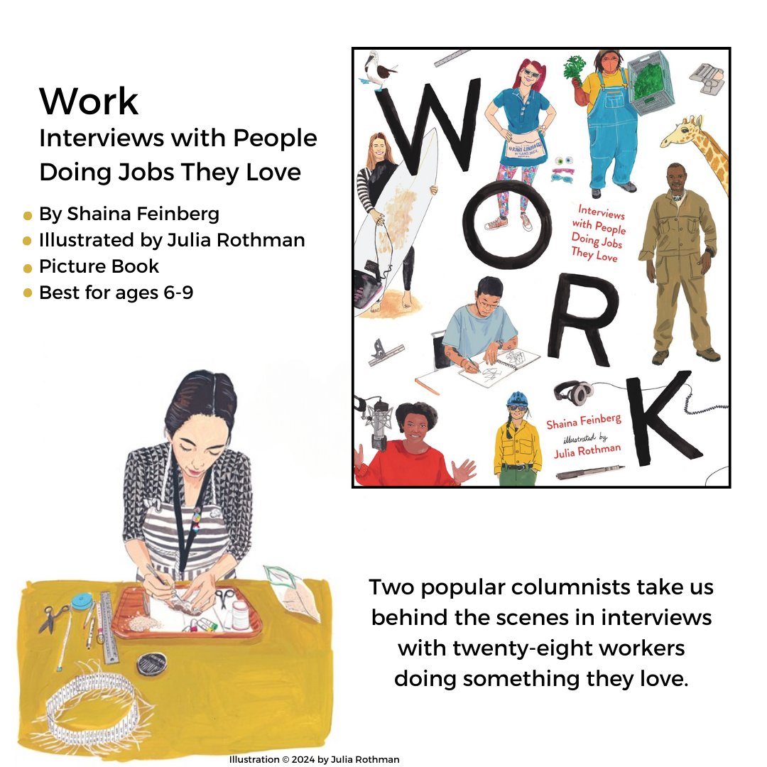 Candlewick's tweet image. Coming to you this week from Candlewick Press! 📚🤩
1- Follow Your Heart - By Emma Dodd
2- Work - By Shaina Feinberg and illustrated by Julia Rothman
3- When the Mapou Sings - By Nadine Pinede
#BookBirthday #NewBooks #BookReleases #DecemberBooks